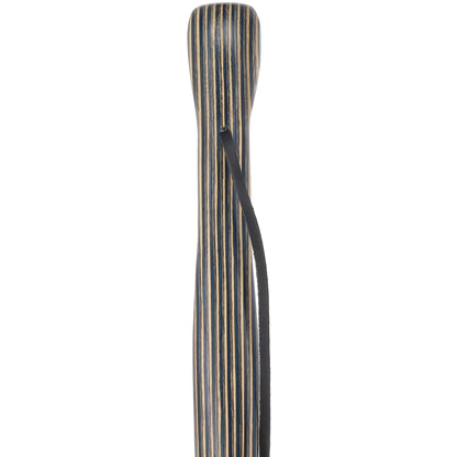 USA-Made Caribbean Wave Hiking Staff: Maple, Compass