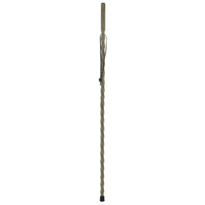 USA-Made Bean Colortone Hiking Staff: Rustic, Compass