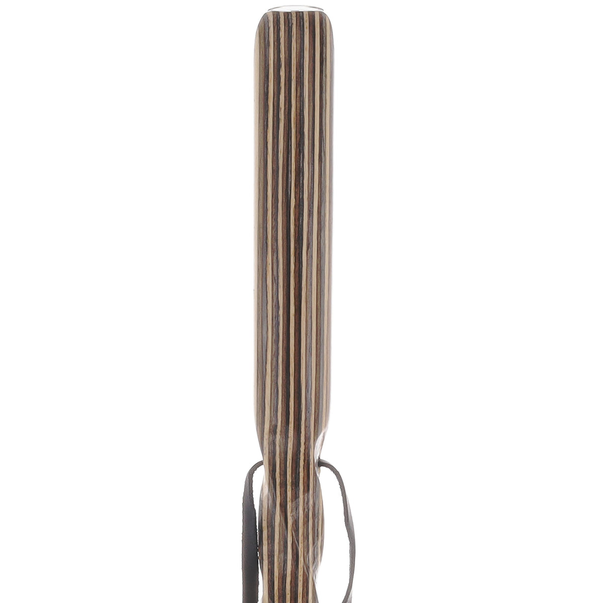 USA-Made Buckskin Colortone Hiking Staff: Rustic, Compass