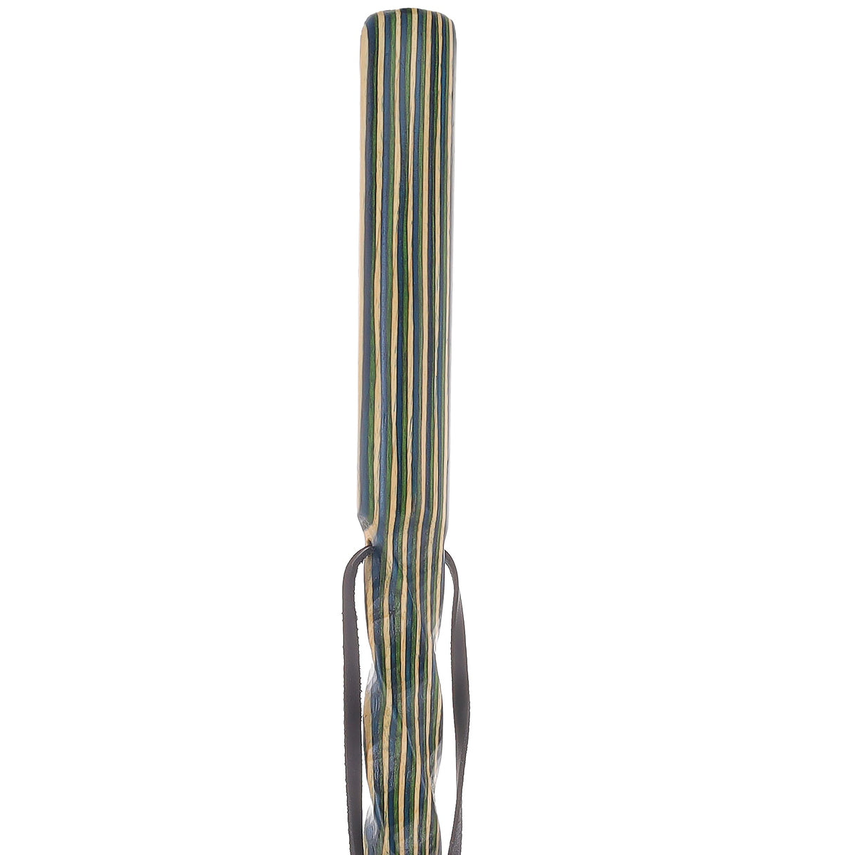 USA-Made Land & Sea Light Colortone Hiking Staff: Rustic, Compass