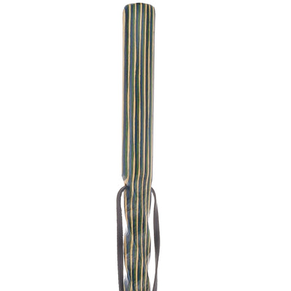 USA-Made Land & Sea Light Colortone Hiking Staff: Rustic, Compass