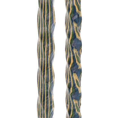 USA-Made Land & Sea Light Colortone Hiking Staff: Rustic, Compass