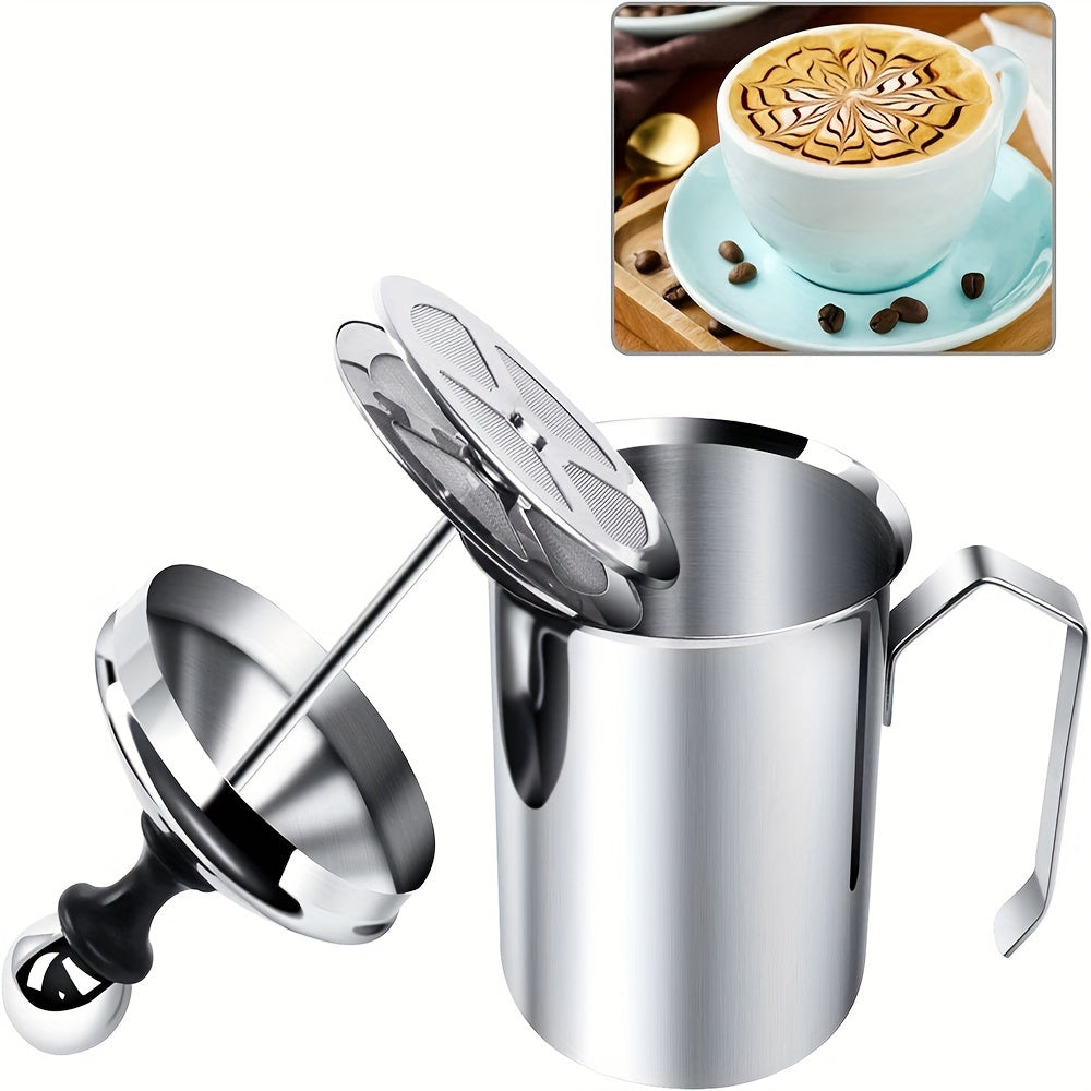Manual Milk Stainless Steel Handheld Whisk