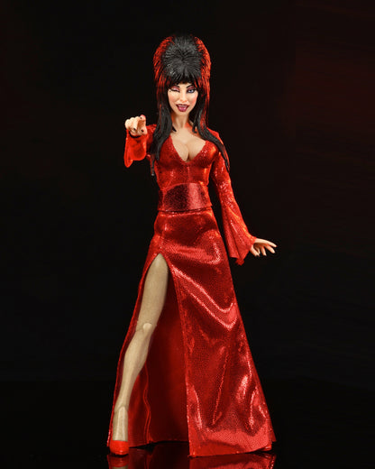 Elvira, Mistress of the Dark – Elvira (Red, Fright and Boo) Clothed Action Figure