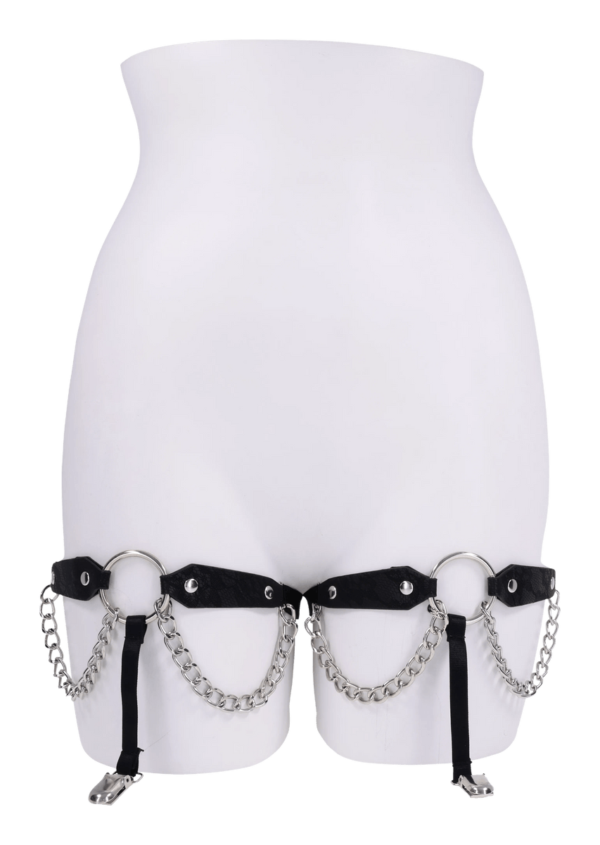 Chain Lace Garters