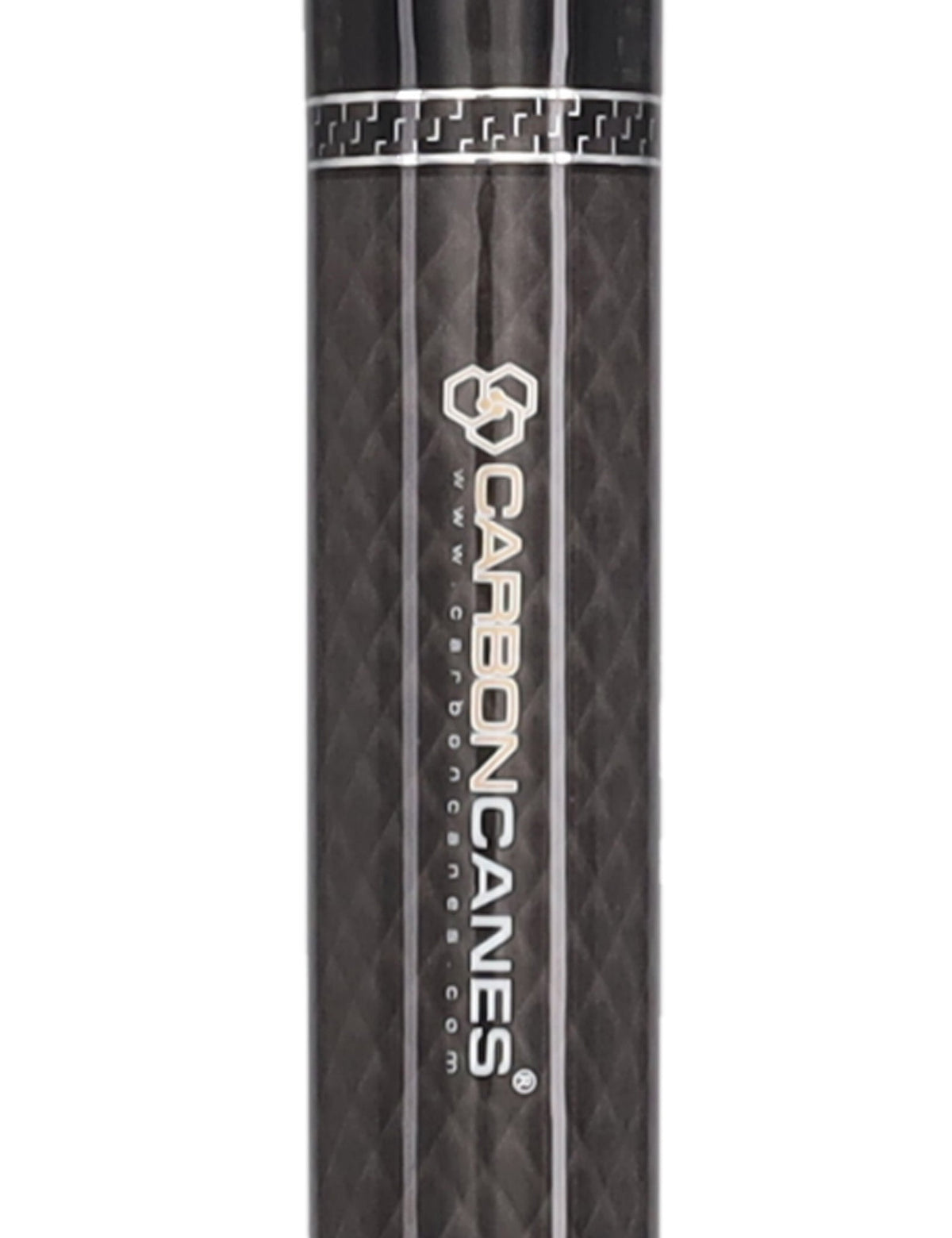 Extra Tall Black Carbon Fiber Derby Cane - Triple Wound
