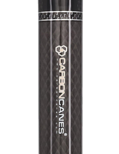 Extra Tall Black Carbon Fiber Derby Cane - Triple Wound
