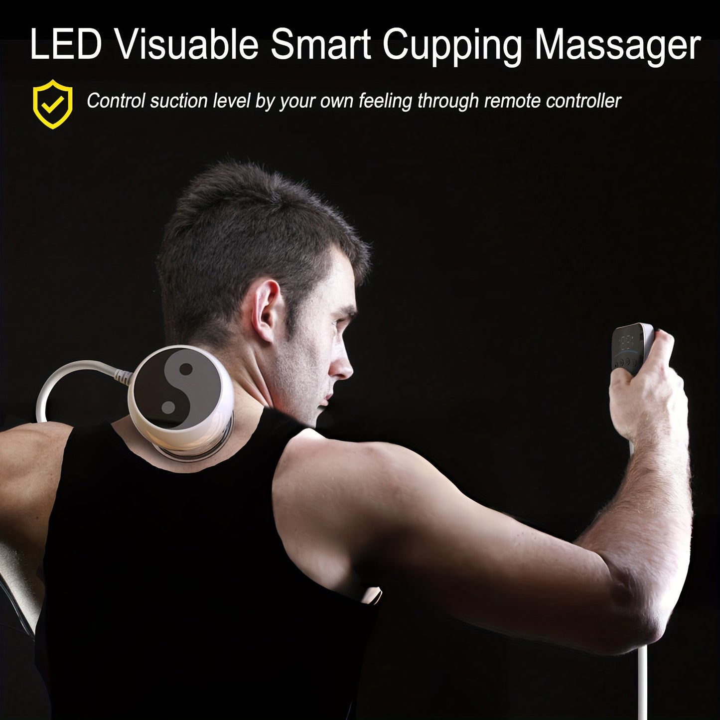 Advanced Neck, Back, Waist, and Shoulder Massager(White)