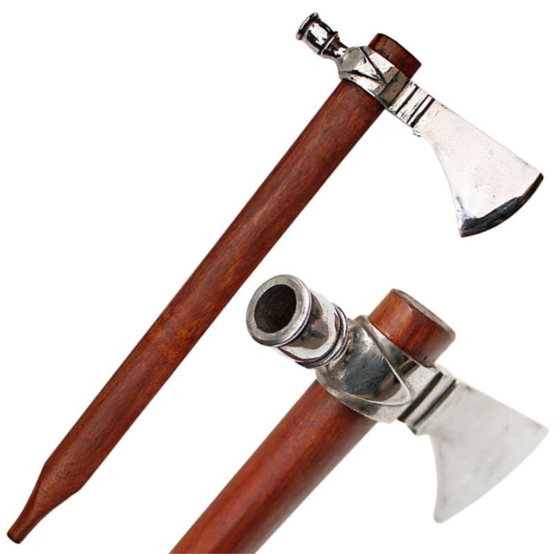 Tomahawk Peace Pipe Axe 18 Inches Overall Hatchet - TOPHATTER'S ARMORY DEALS