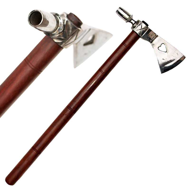 18 Inches Spirit Ceremonial Tomahawk Peace Pipe - TOPHATTER'S ARMORY DEALS