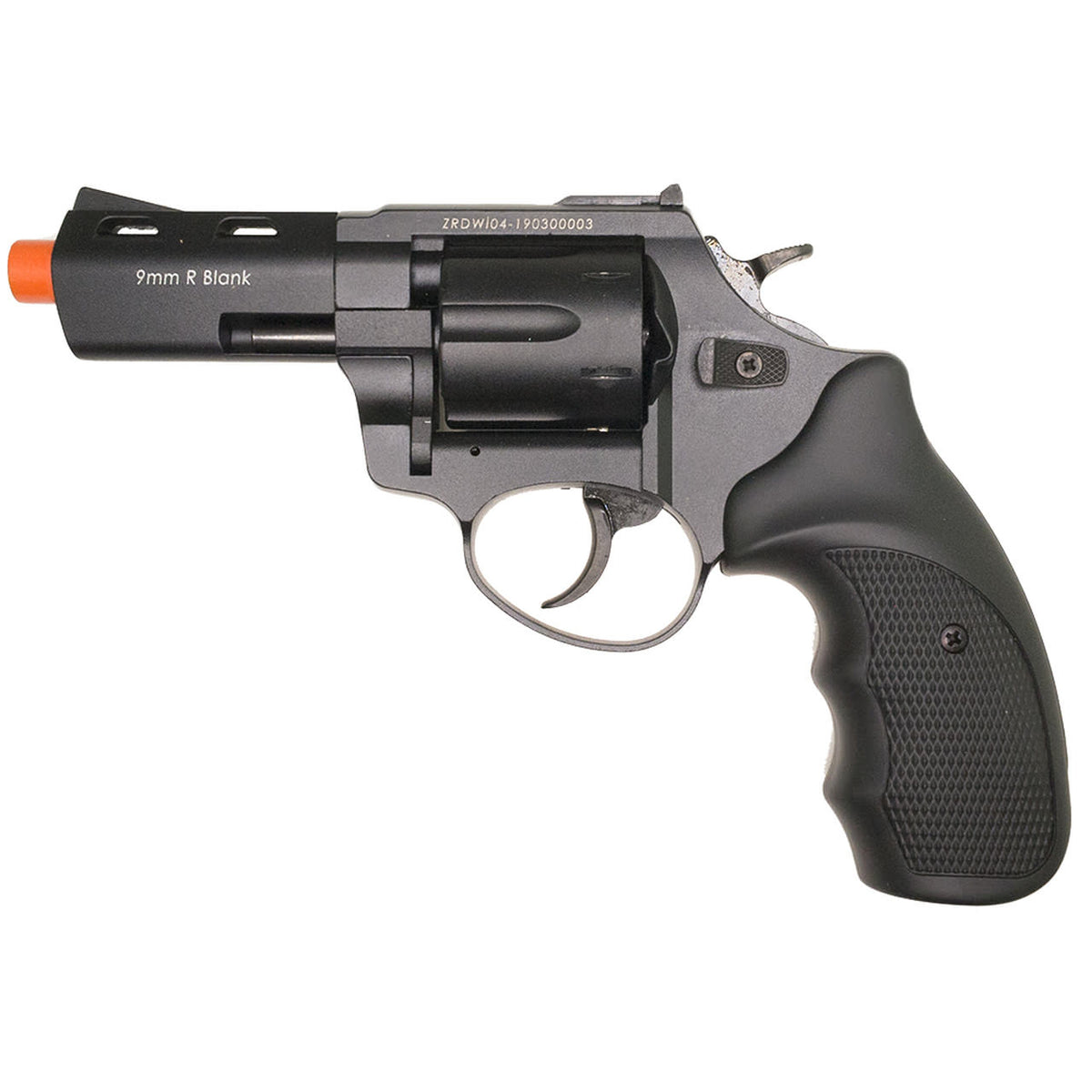 Zoraki R2 3" Barrel - Front Firing Blank Gun Revolver Black - TOPHATTER'S ARMORY DEALS