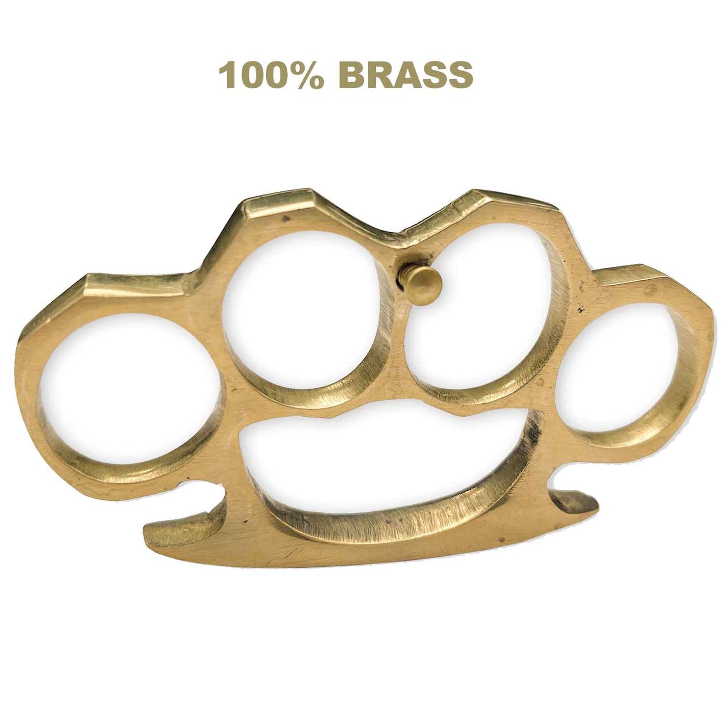 100 % Real Genuine Brass Knuckle Duster Belt Buckle Paperweight