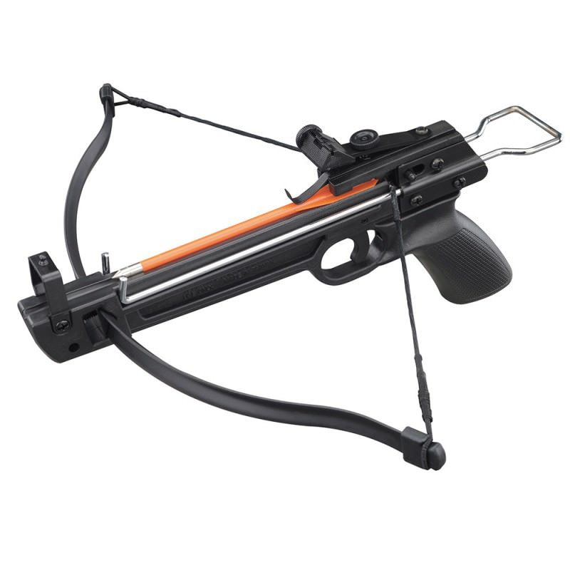 50 lbs Metal Aluminum Pistol Crossbow With 5 ABS Bolts - TOPHATTER'S ARMORY DEALS