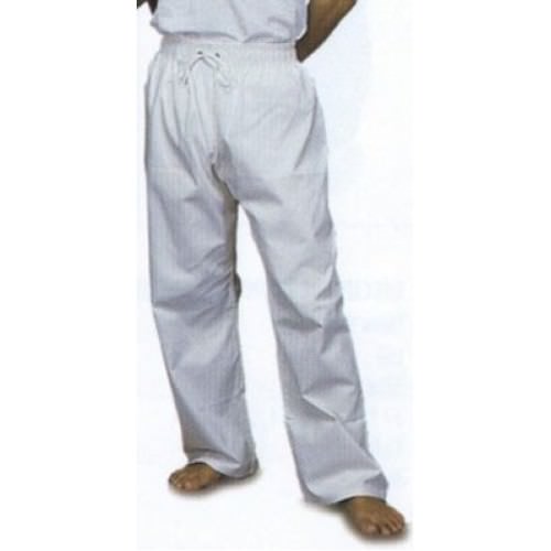 Middleweight Student Elastic Waist Pants - White Size 8 - TOPHATTER'S ARMORY DEALS