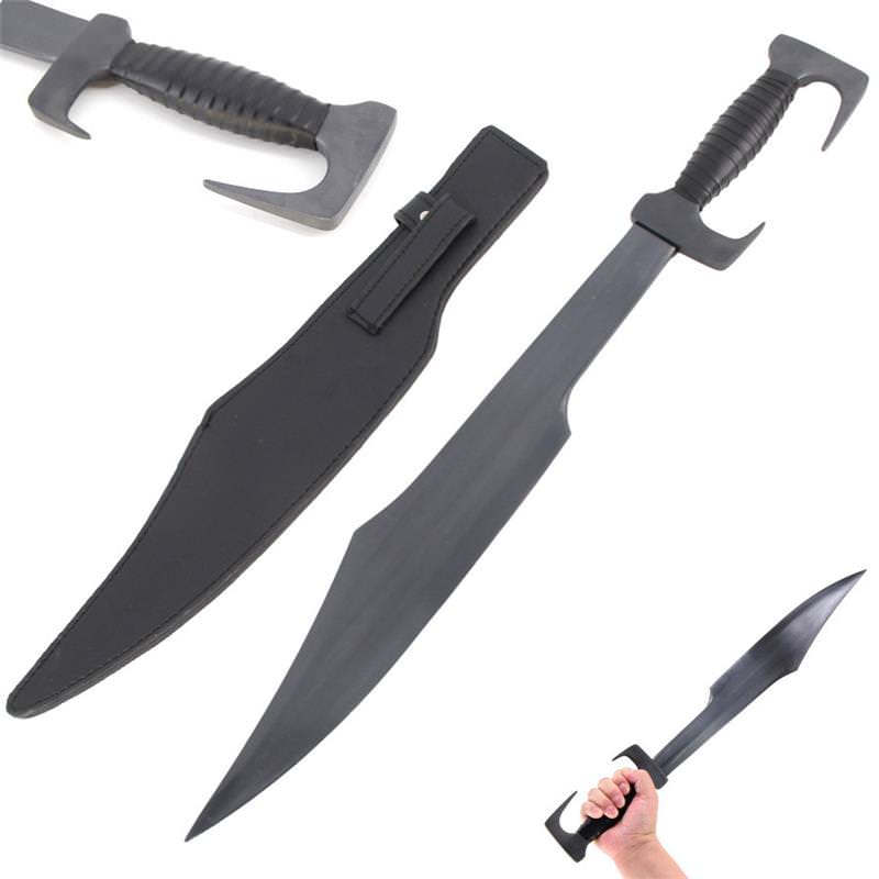 King Leonidas Spartan Historical Sword With Scabbard - TOPHATTER'S ARMORY DEALS