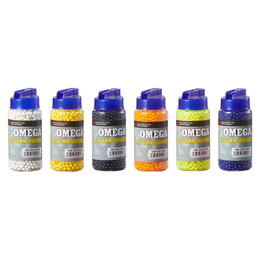 Omega 1800 Round 0.12g BB Bottle Mix Colors