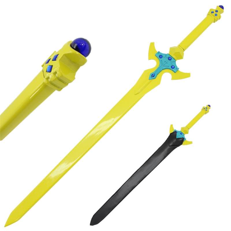 SAO Legendary Holy Excalibur Kirito Sword With Sheath - TOPHATTER'S ARMORY DEALS