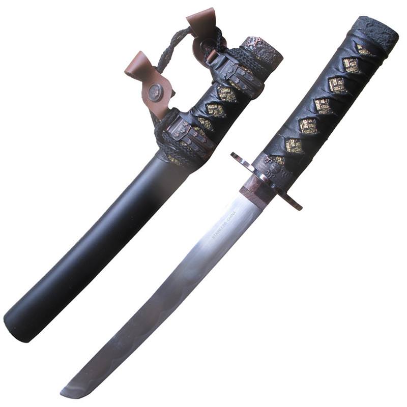 Jin Tachi Tanto Japanese Short Sword - TOPHATTER'S ARMORY DEALS