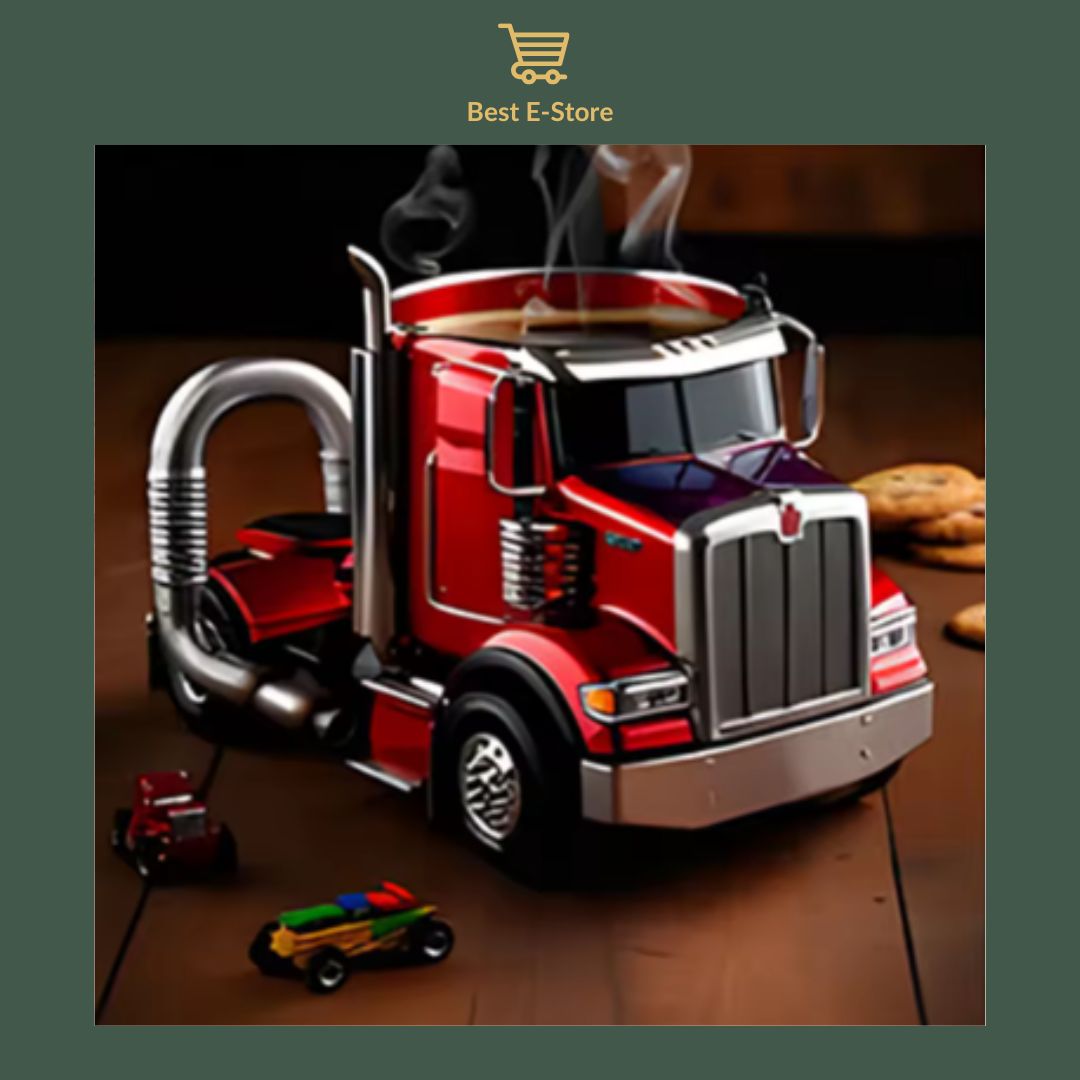🚛 Tazza da caffè per camion: Regalo perfetto per gli amanti dei camion ☕