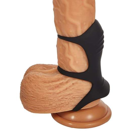 1.3-Inch Triple Rings G-spot Tickler Male Penis Ring