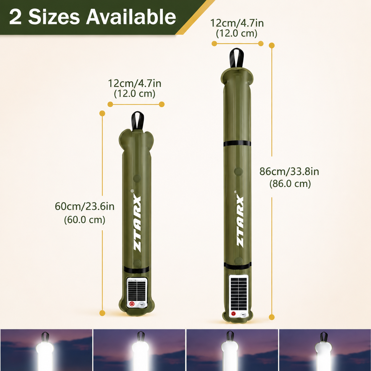 Solar Inflatable Camping Light for Off-Grid Adventures & Confident Outdoor Living