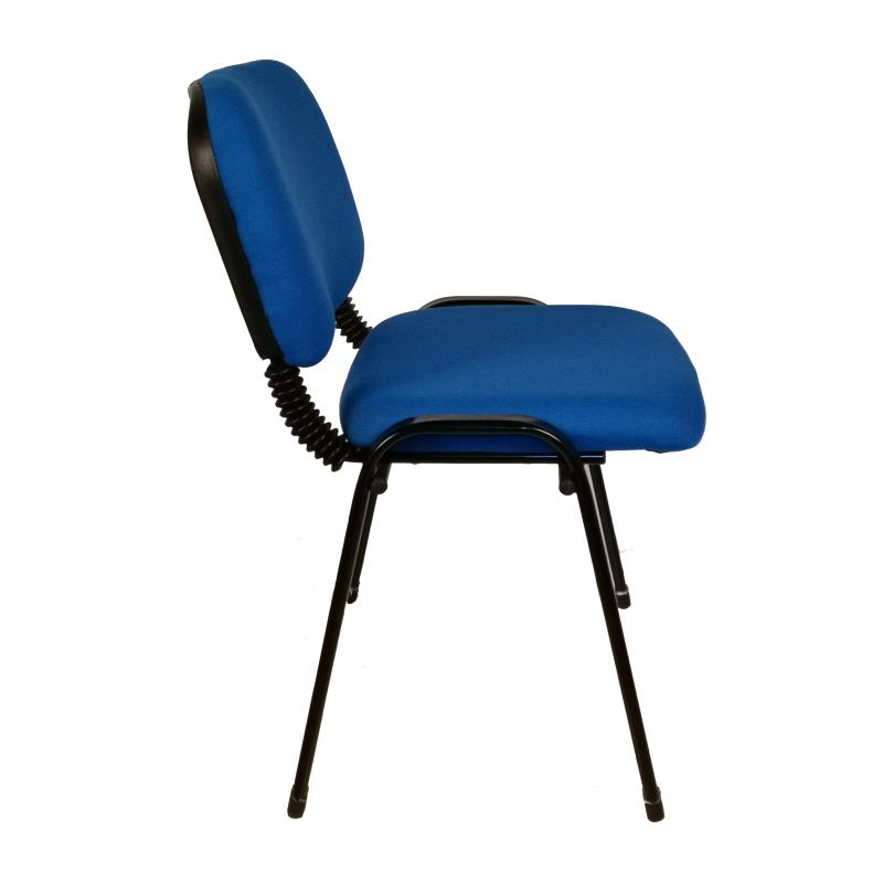 Stackable & Linkable Office Conference Visitor Community  Chairs (Set of 7-Blue)