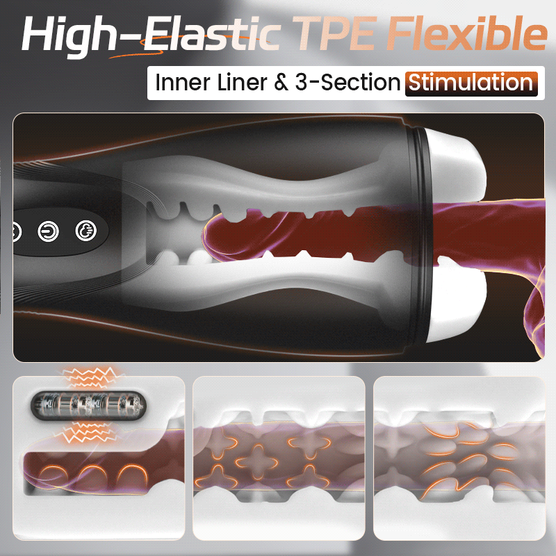 SolaceX - Intense Suction & Vibration Pleasure Male Stroker Masturbator