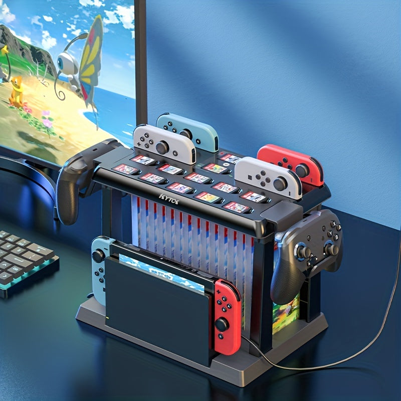 Switch Gear Hub with Charging & Storage Station