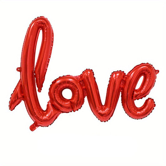 Romantic Love Letter Foil Balloon for Weddings