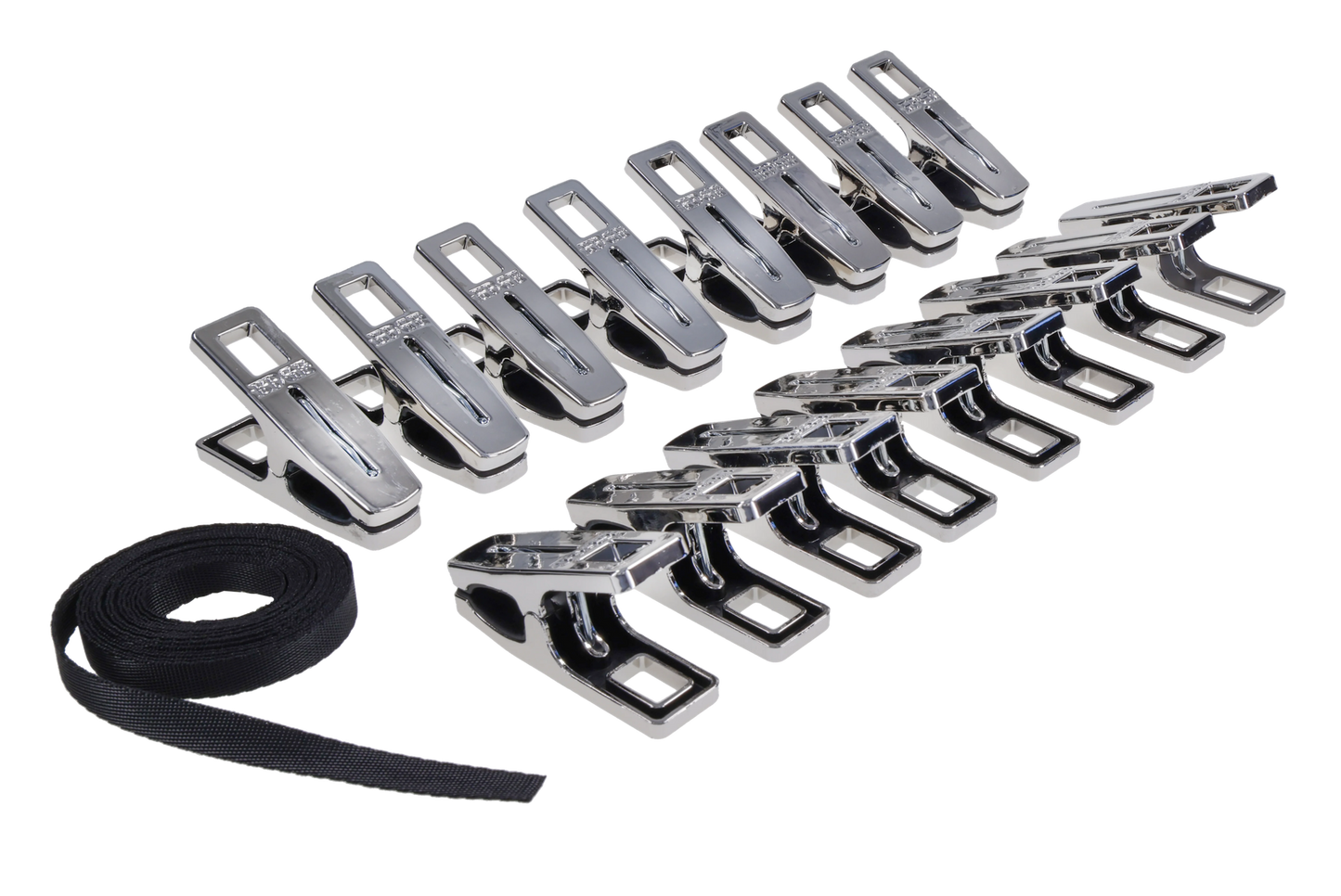 Edge Body Zipper Clothes Pins