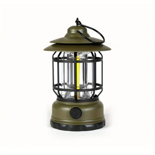 Retro LED Camping Lamp with Touch Control