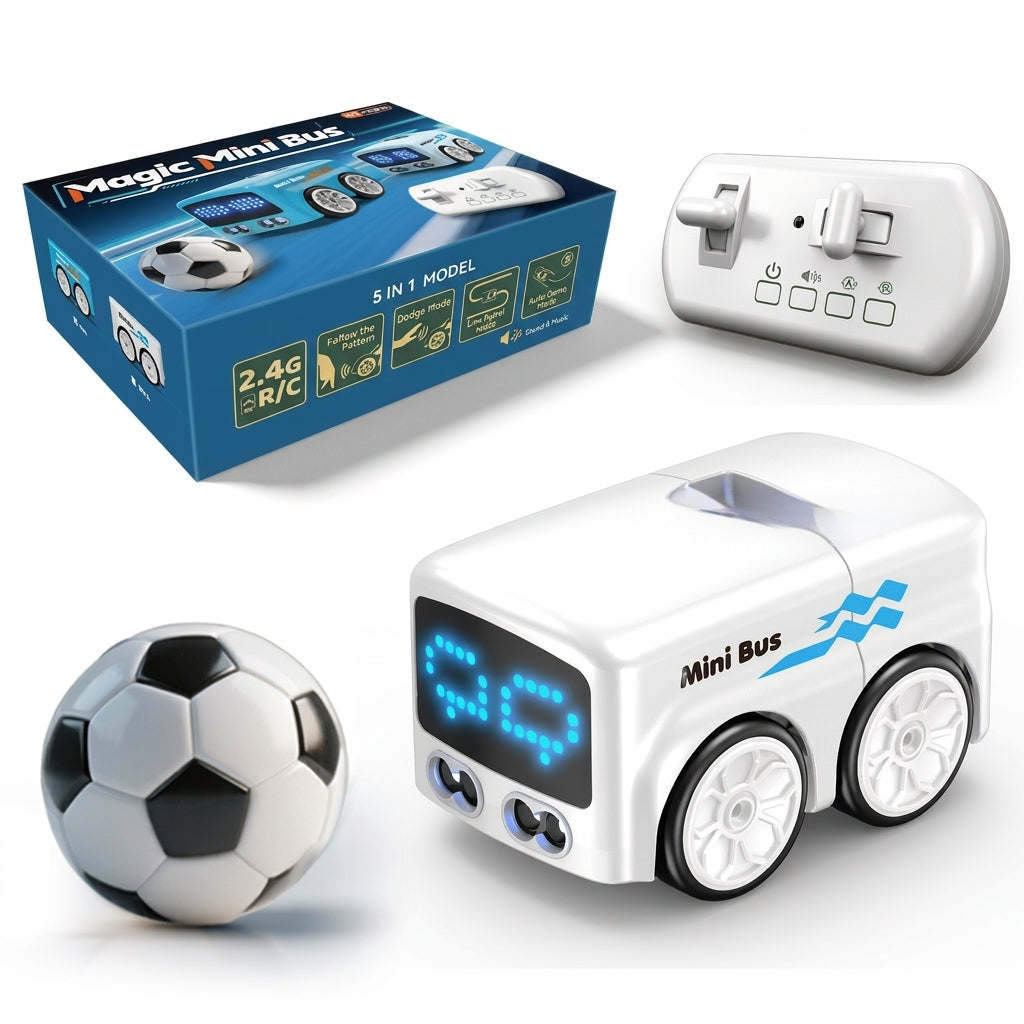 Smart Sensor RC Bus with 6 Play Modes for Kids Ages 3 and Up