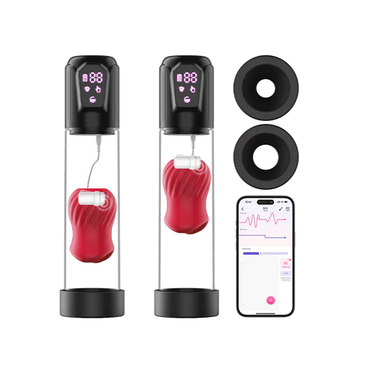 LAGOON App Control 2 in 1 Male Masturbation Penis Pumps - Adult Wellness Product product image for intimate wellness and pers