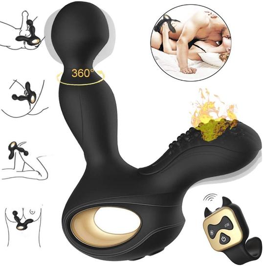 Wireless Heating Prostate Massager Anal Sex Toy - Anal Toy product image for intimate wellness and personal care