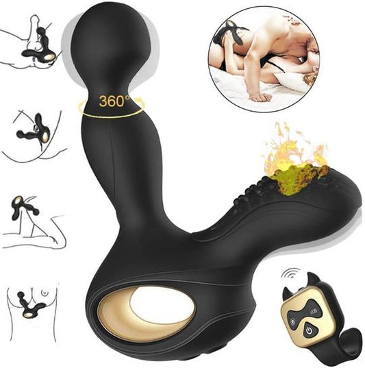 Wireless Heating Prostate Massager Anal Sex Toy - Anal Toy product image for intimate wellness and personal care