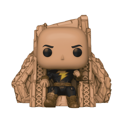 Black Adam – Black Adam on Throne Deluxe Pop! Vinyl Figure