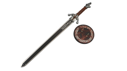 Crimson Desert - Grey Wolf Sword with Display Plaque