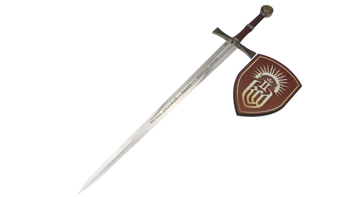 Crimson Desert - Deluxe Engraved Longsword with Display Plaque