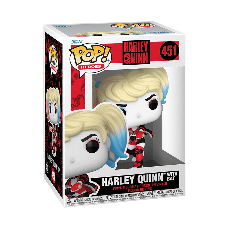 DC Comics – Harley Quinn with Bat Pop! Vinyl Figure