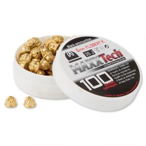 6mm Flobert Blank Cartridge Crimped Brass Case 100 Rounds Per Box - TOPHATTER'S ARMORY DEALS
