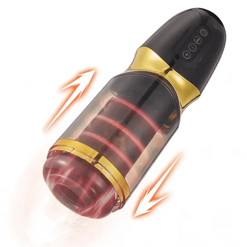 Beck 6 Thrusting & Vibrating Automatic Masturbation Cup - Adult Wellness Product product image for intimate wellness and pers