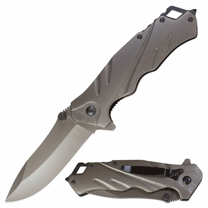 HEAVY DUTY Combat Tactical Rescue Spring Assist Pocket Knife