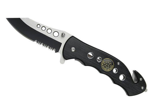 Military Emergency Rescue Folder Assist Knife