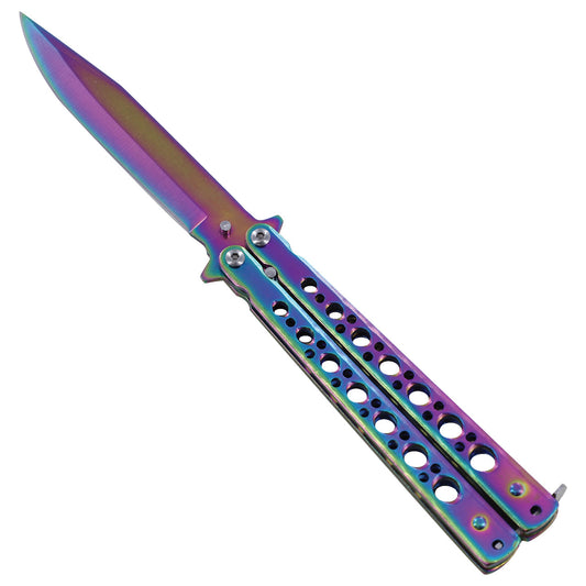 Titanium Coating Kings Thorn Butterfly Knife