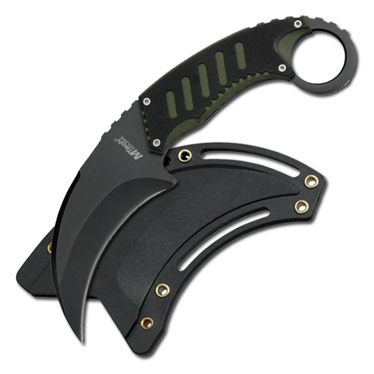 Mtech Karambit Tactical Neck Knife G10 Handle Combat Fixed Blade - TOPHATTER'S ARMORY DEALS