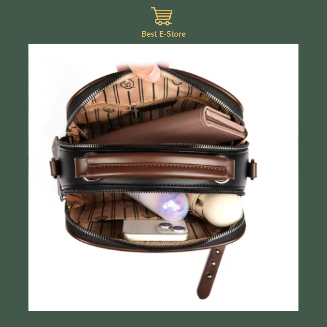 👜 Elegant Leather Shoulder Bag: Stylish & Spacious ✨