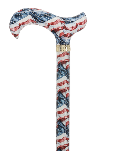 HD Pattern Designer Cane - Matching Handle & Shaft - Durable Adjustable Aluminum