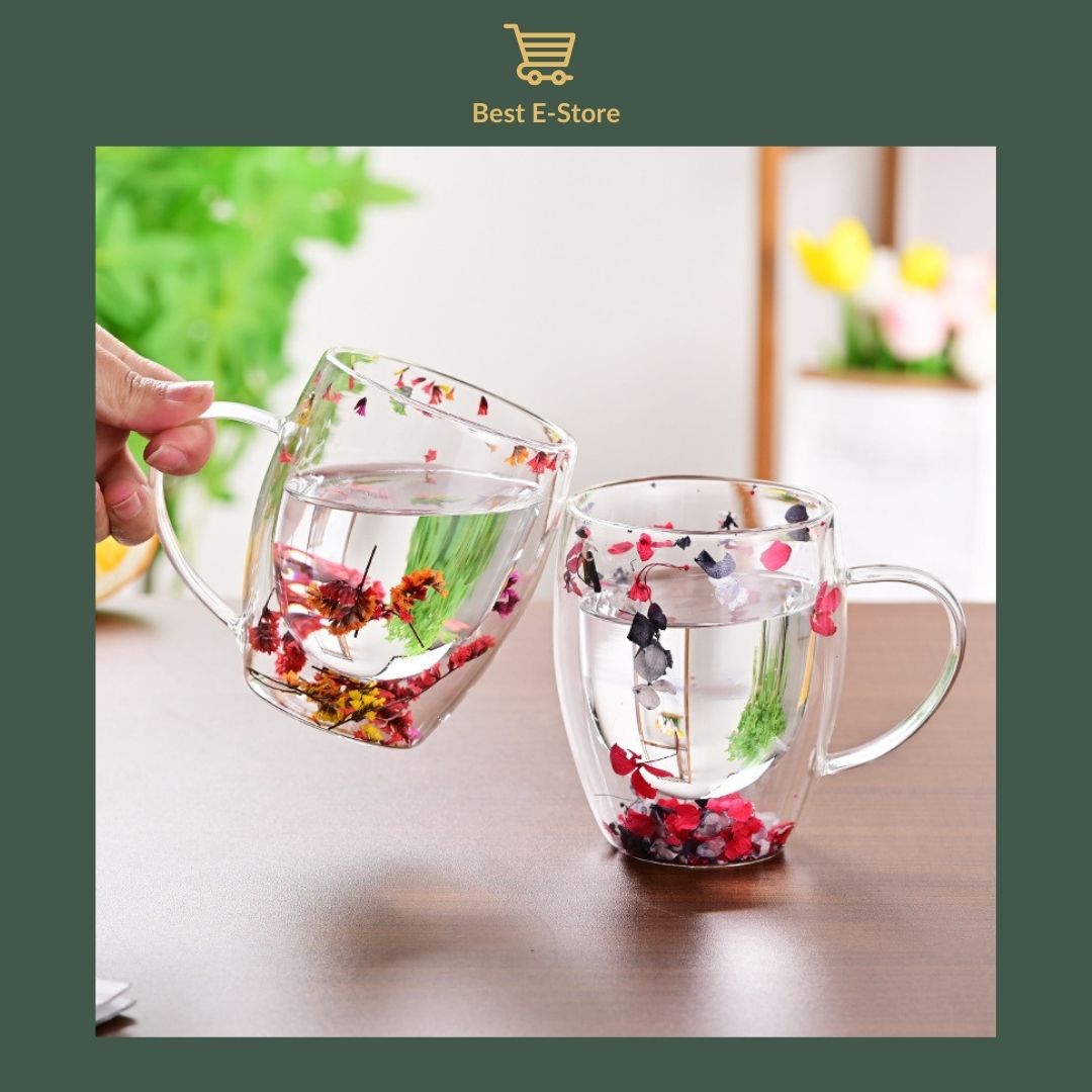 🌼 The Most Beautiful Glass Cups 🌼Handcrafted, Elegant & Gift-Worthy