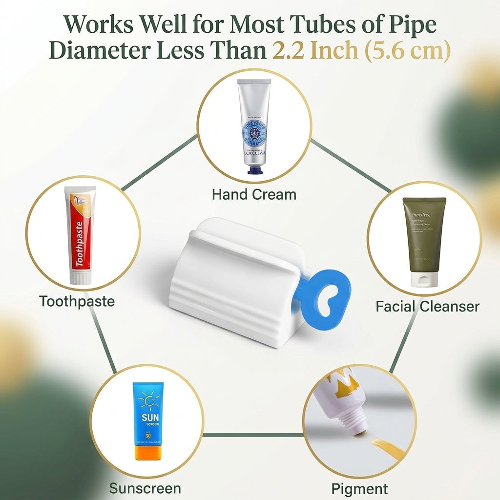 Toothpaste Tube Squeezer Roller – Get Every Last Drop With Zero Waste