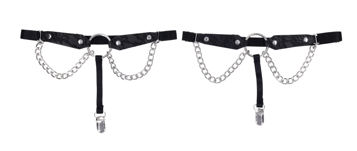Chain Lace Garters